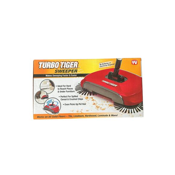 NEW Turbo Tiger Sweeper As Seen On TV - Picture 1 of 3
